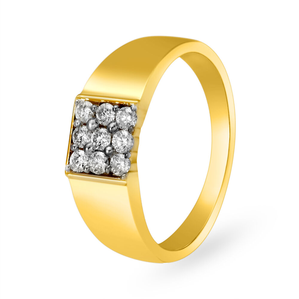 Buy Mia by Tanishq 14k Gold Casual Diamond Ring for Women Online At Best  Price @ Tata CLiQ